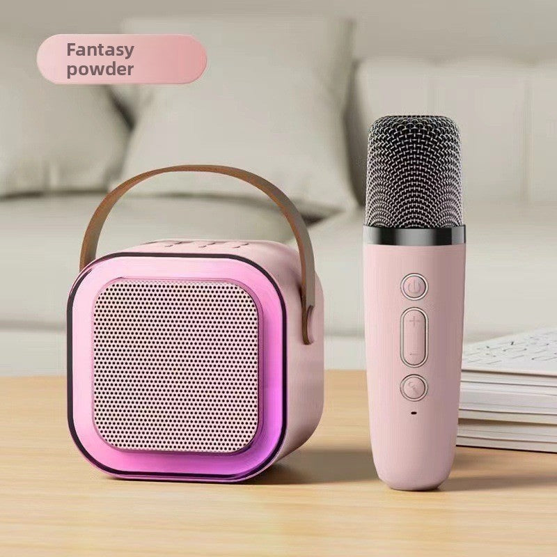 Portable Bluetooth Karaoke Speaker with Microphone