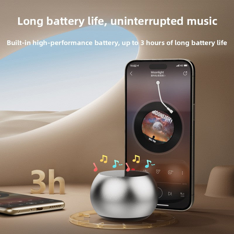 Portable Bluetooth Speaker with 9D Surround Sound
