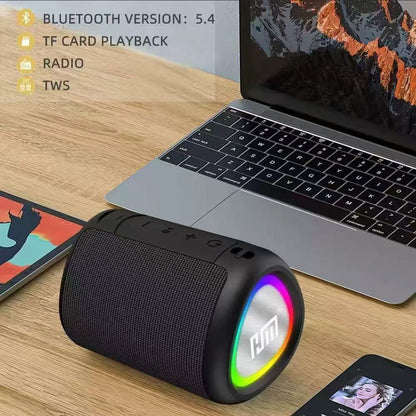 Portable Bluetooth Speaker with IPX6 Waterproof