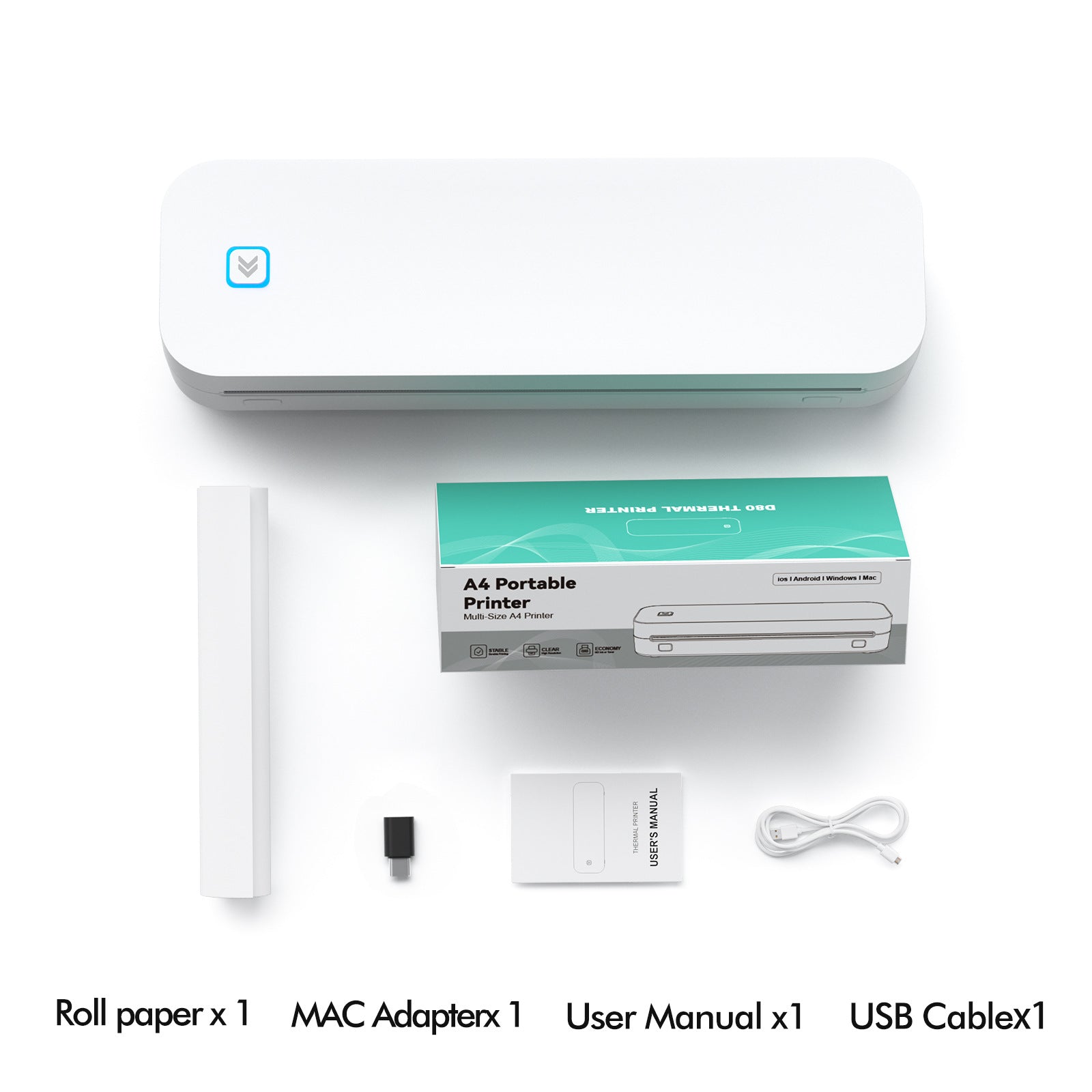 Portable Bluetooth Thermal Printer