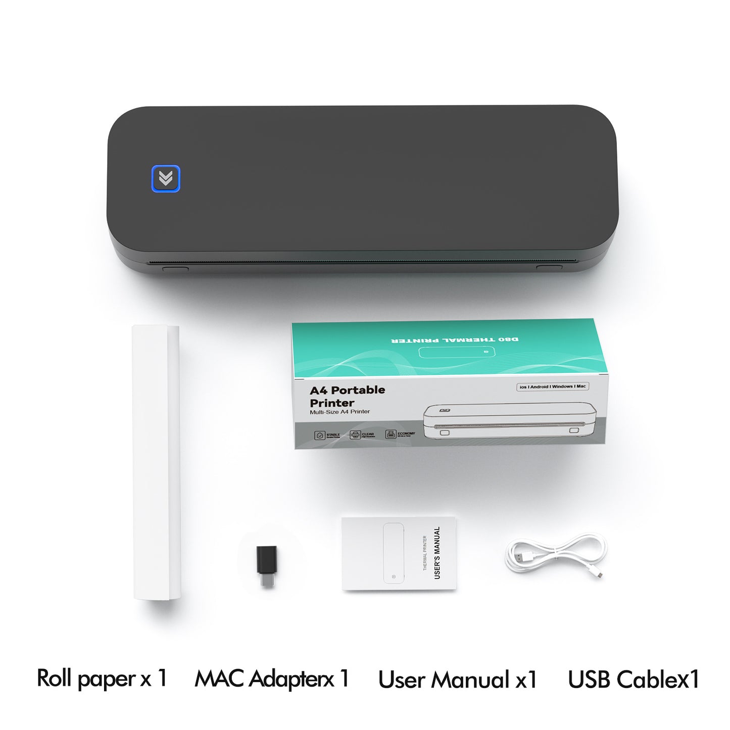 Portable Bluetooth Thermal Printer
