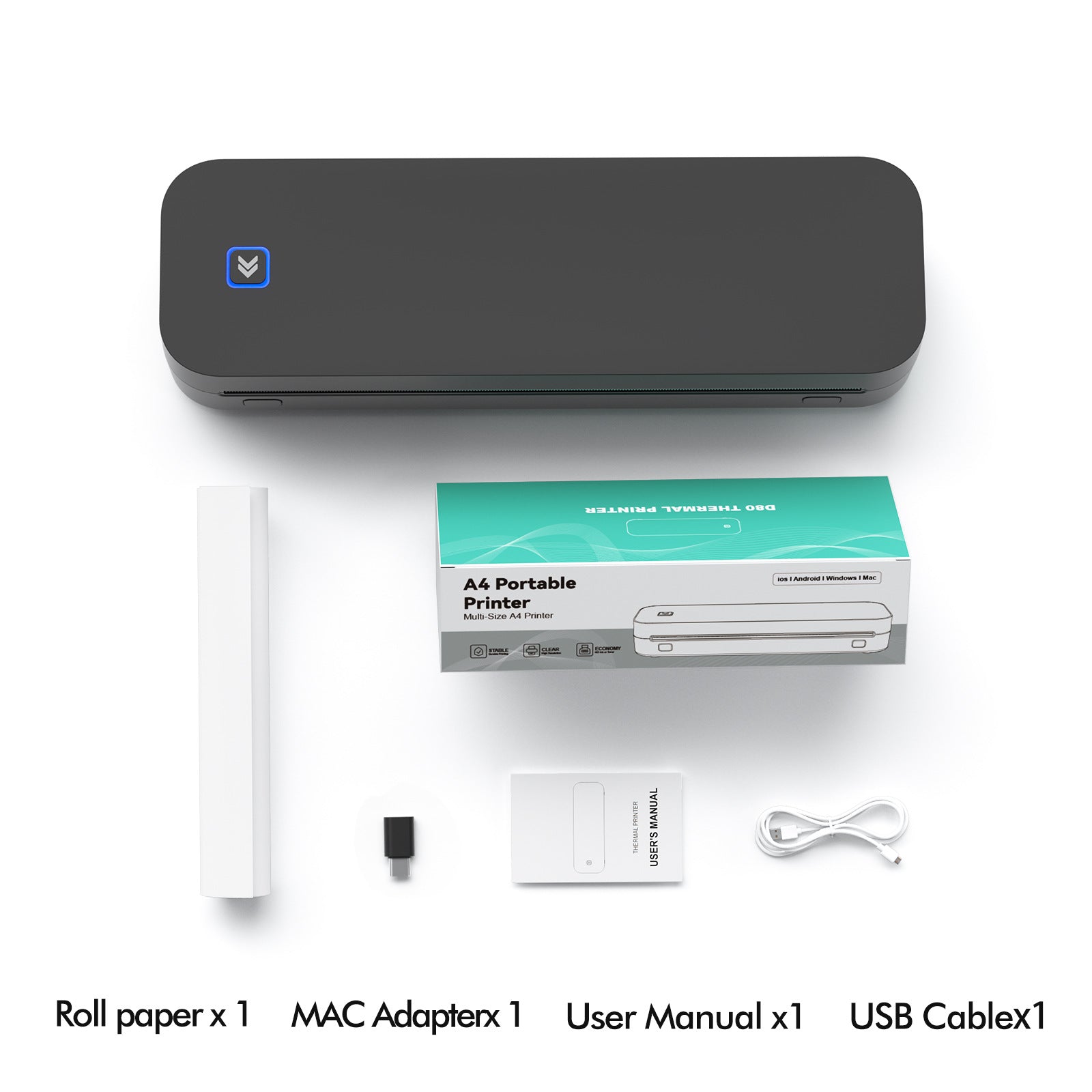 Portable Bluetooth Thermal Printer