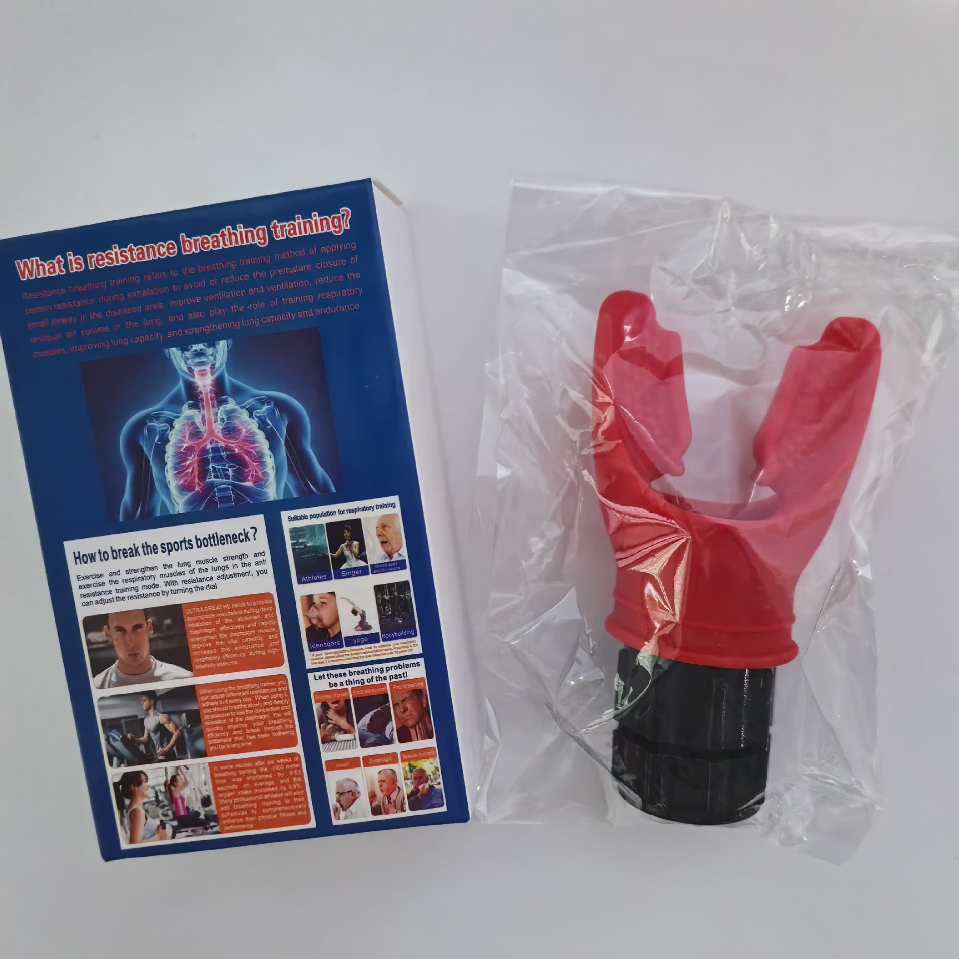 Portable Breathing Trainer for Lung Capacity