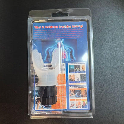Portable breathing trainer