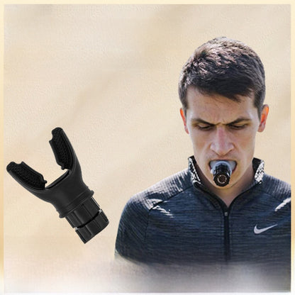 Portable breathing trainer