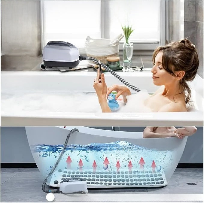 Portable Bubble Bath Machine with Remote Control