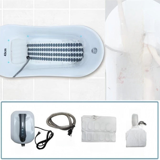 Portable Bubble Bath Machine with Remote Control