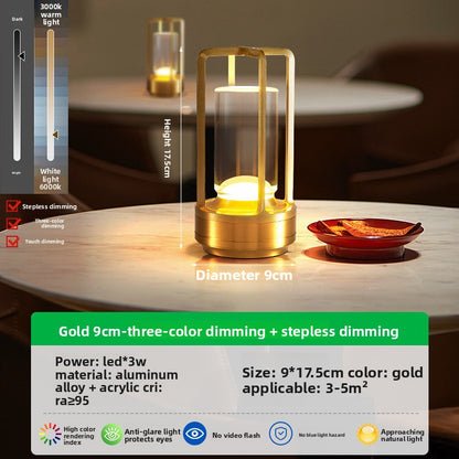Portable camping lamp