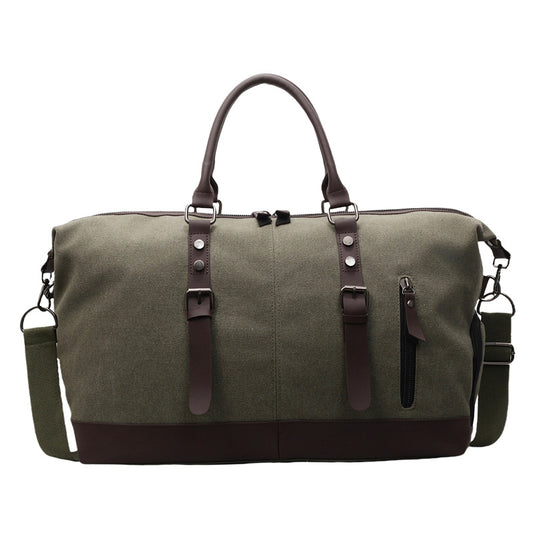 Portable Canvas Travel Bag with Large Capacity