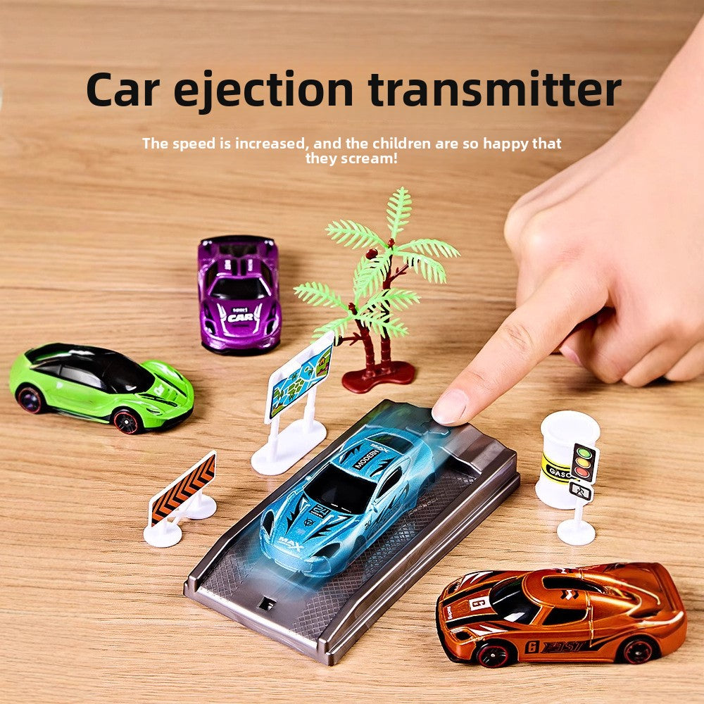 Portable car model gift box