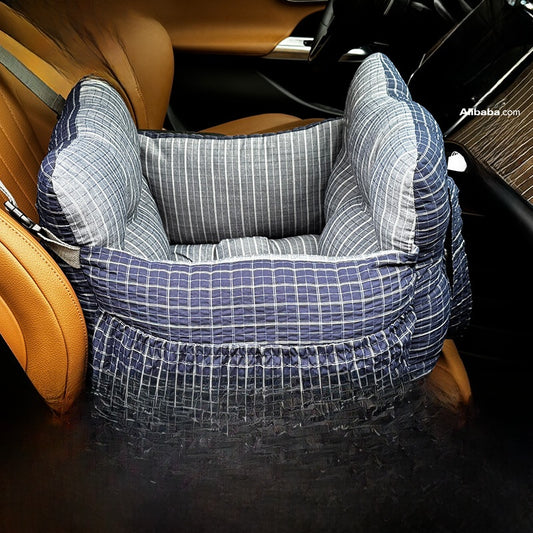 Portable Car Pet Bed for Small Medium Dogs