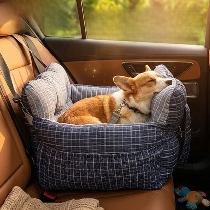 Portable Car Pet Bed for Small Medium Dogs