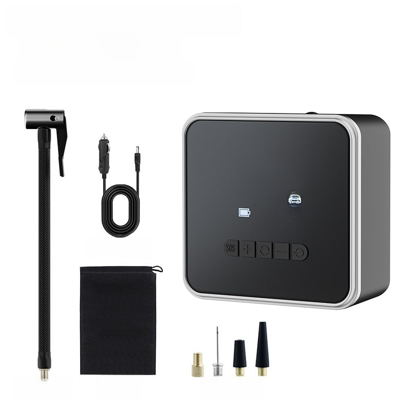 Portable Car Tire Inflator with Automatic Stop