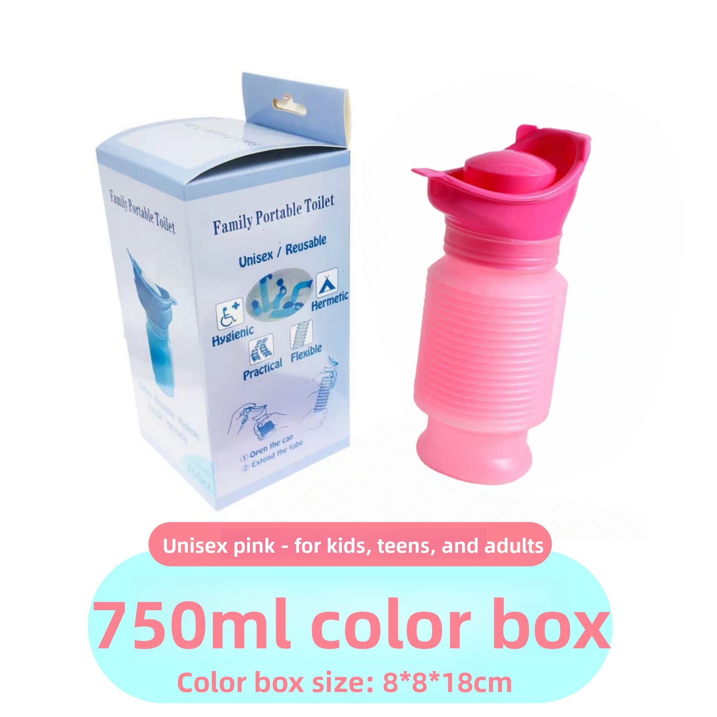 Portable car urinal