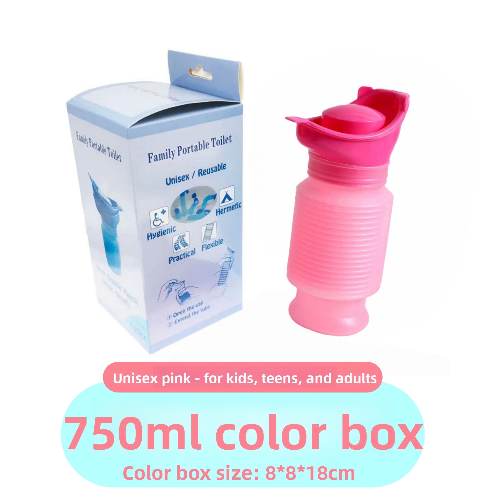 Portable car urinal