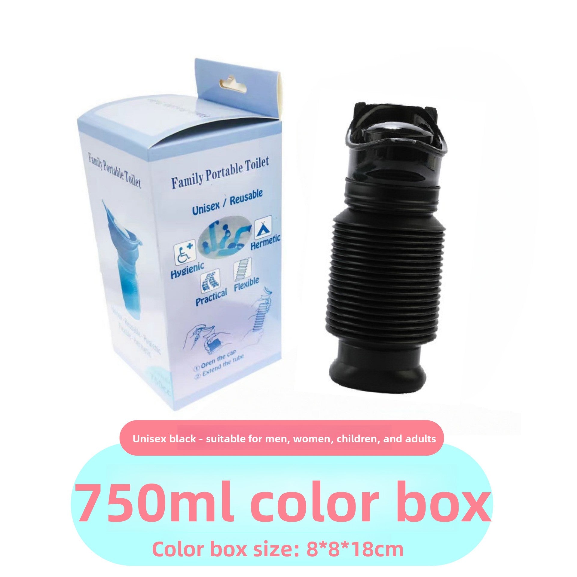 Portable car urinal