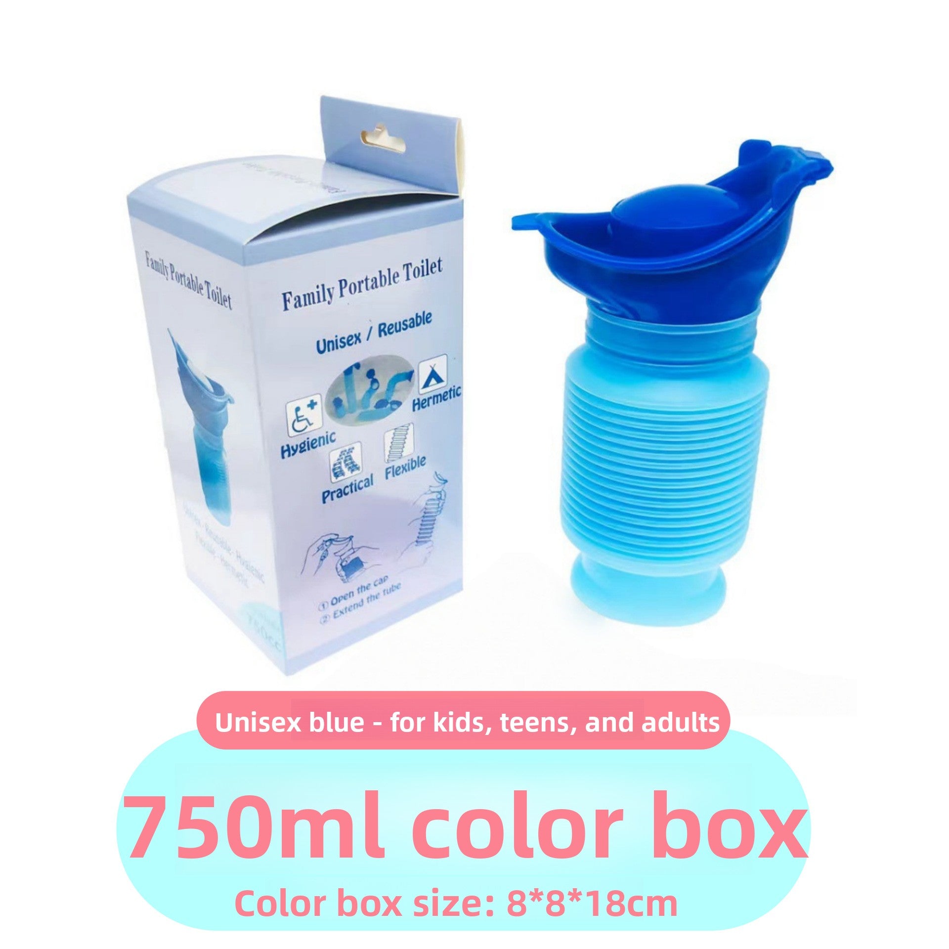 Portable car urinal