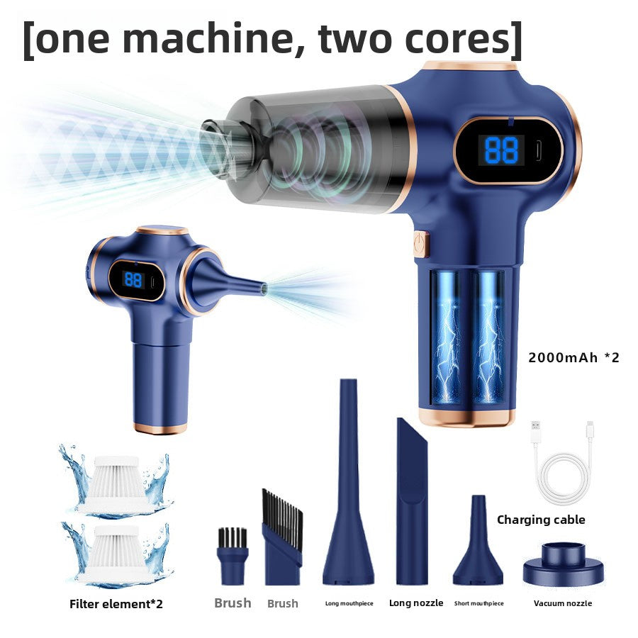 Portable car vacuum cleaner