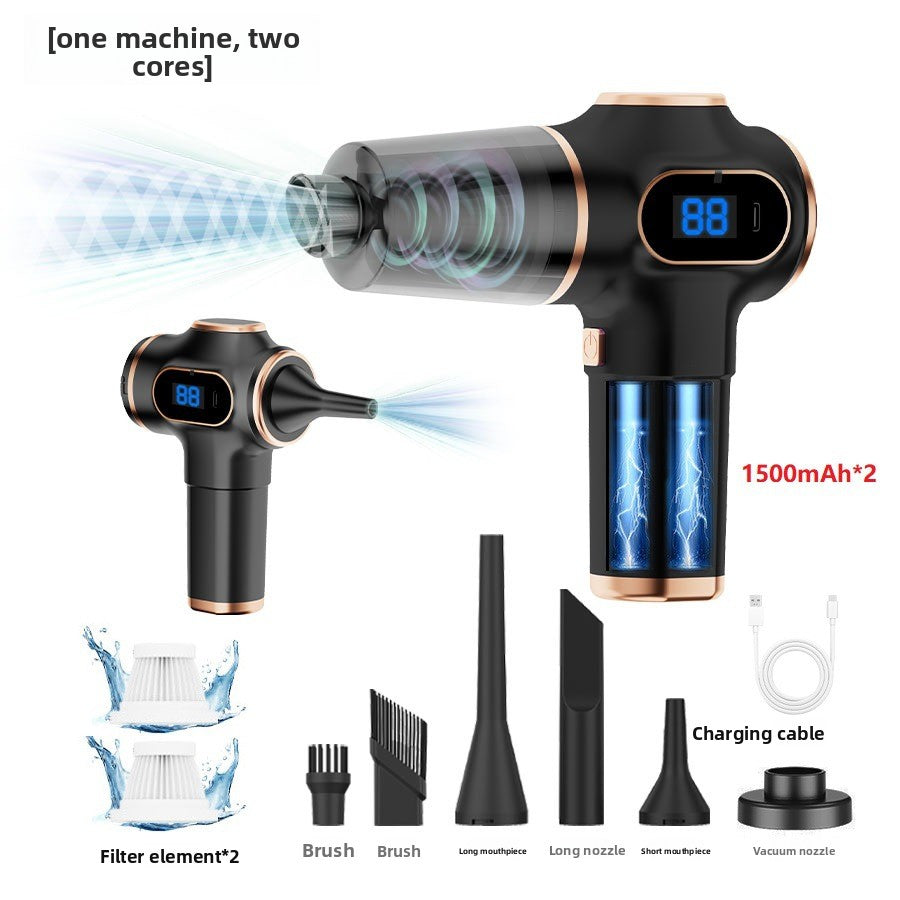 Portable car vacuum cleaner