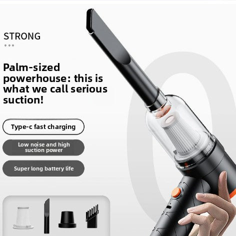 Portable Car Vacuum Cleaner with USB Charging