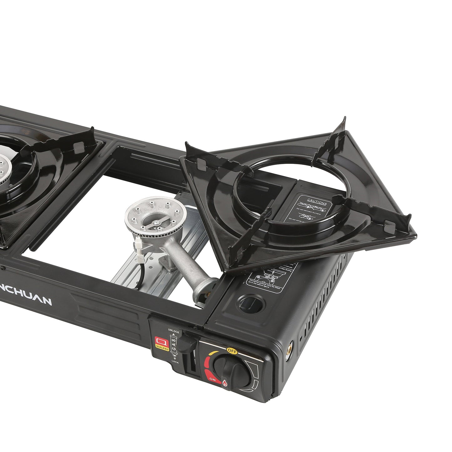 Portable cartridge stove