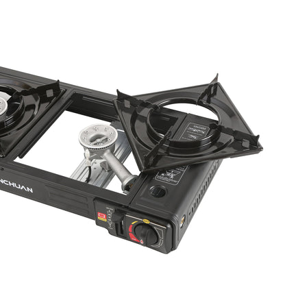 Portable cartridge stove
