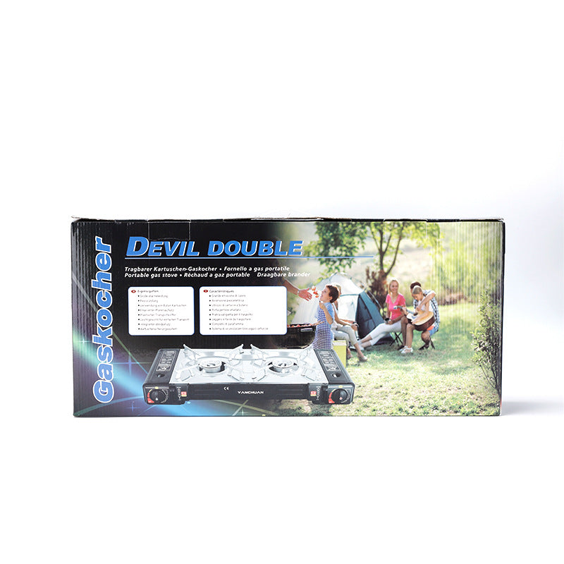 Portable cartridge stove