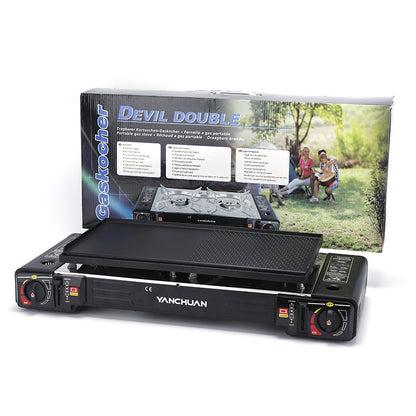 Portable cartridge stove