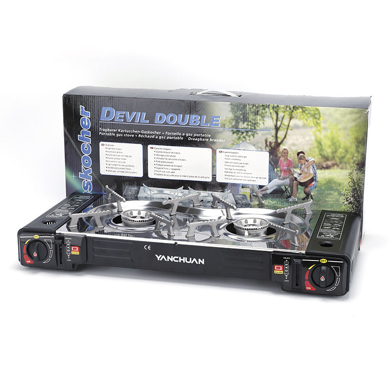 Portable cartridge stove