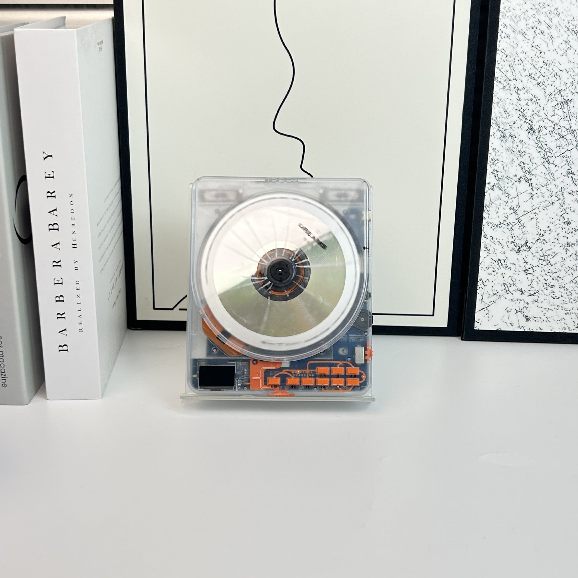 Portable CD Player with Bluetooth and TF Card Support