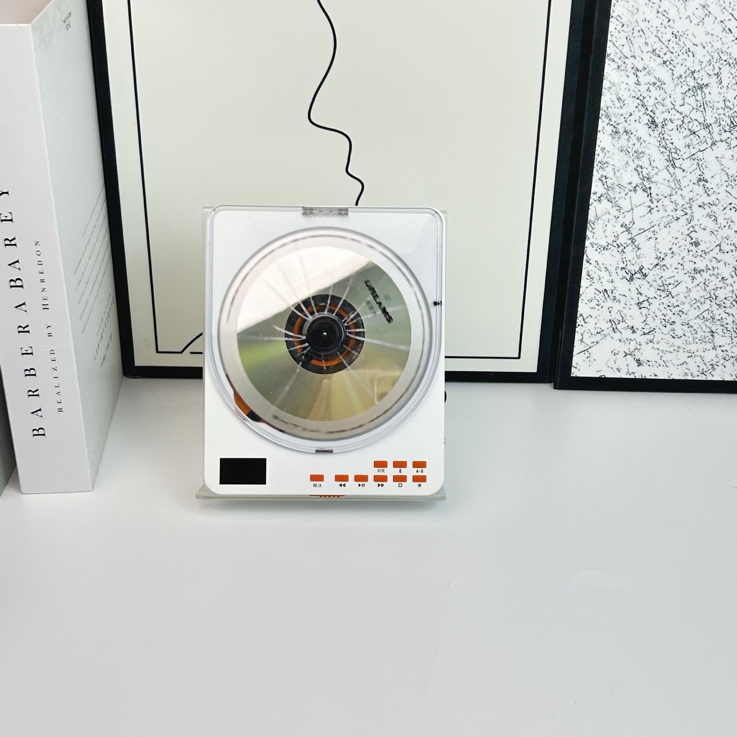 Portable CD Player with Bluetooth and TF Card Support