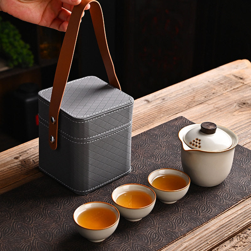 Portable Ceramic Tea cup