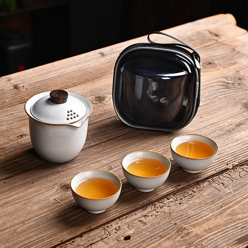 Portable Ceramic Tea cup