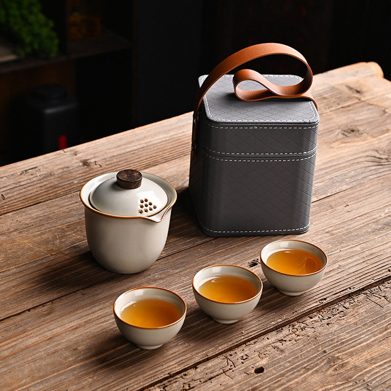 Portable Ceramic Tea cup