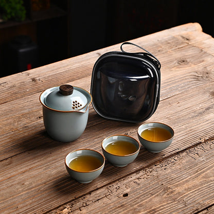Portable Ceramic Tea cup