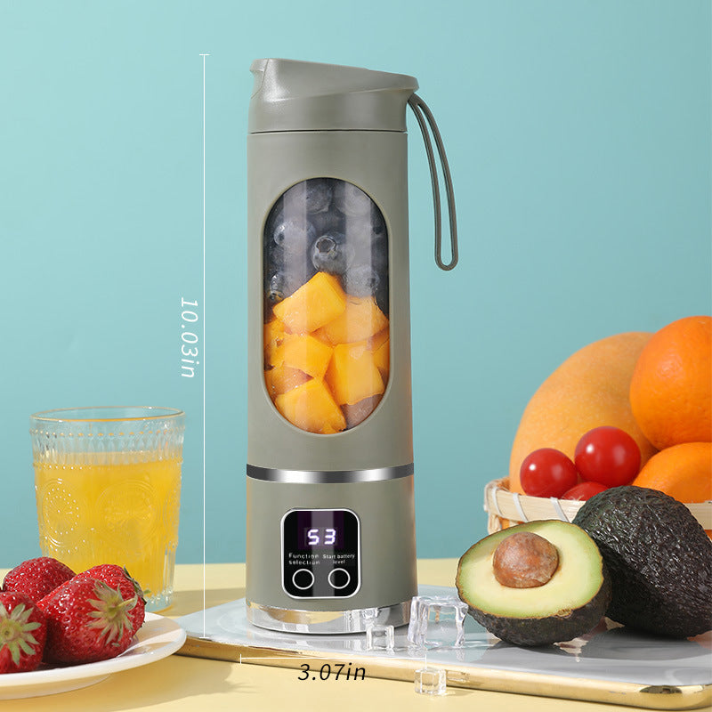 Portable charging juice cup