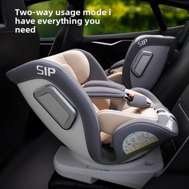Portable Child Car Seat with 360 Rotation