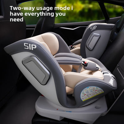Portable Child Car Seat with 360 Rotation