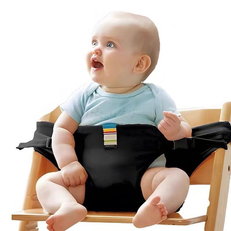 Portable Child Dining Seat Belt with Lumbar Support