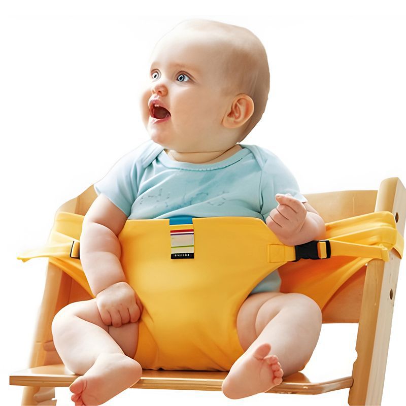 Portable Child Dining Seat Belt with Lumbar Support