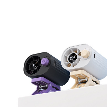 Portable Clip On Fan with Ice Cooling