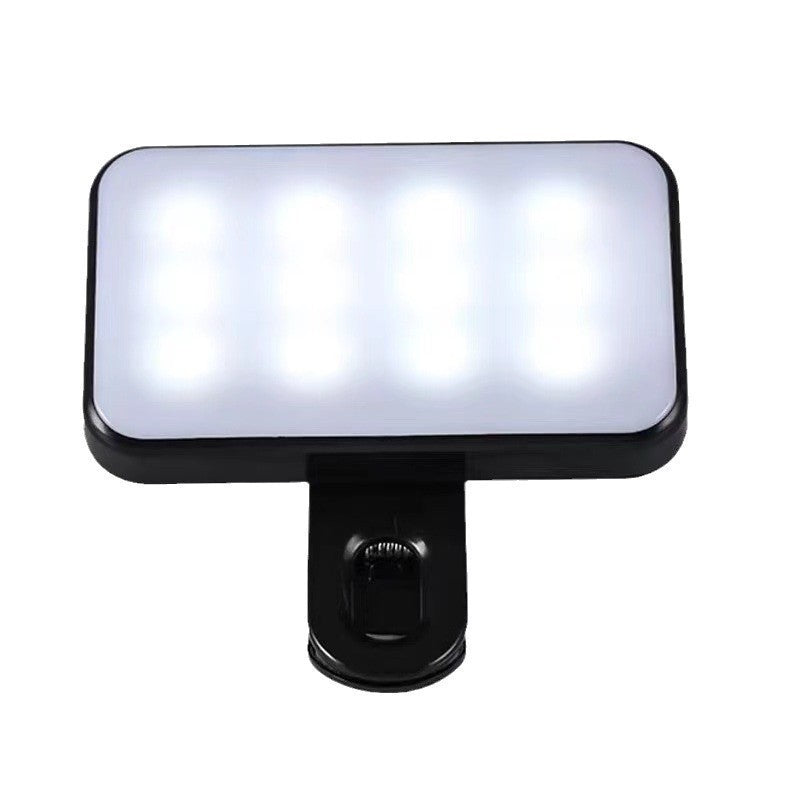 Portable Clip-On LED Fill Light with Adjustable Gooseneck