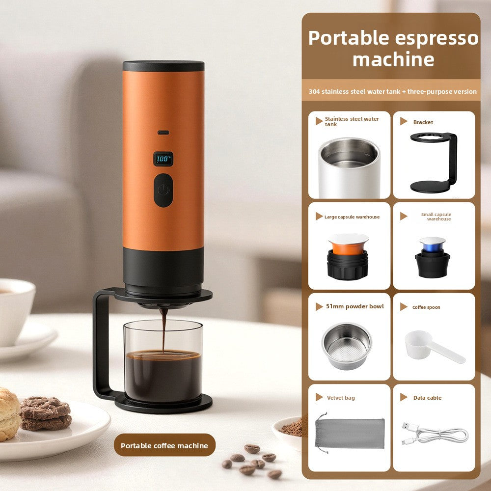 Portable coffee machine