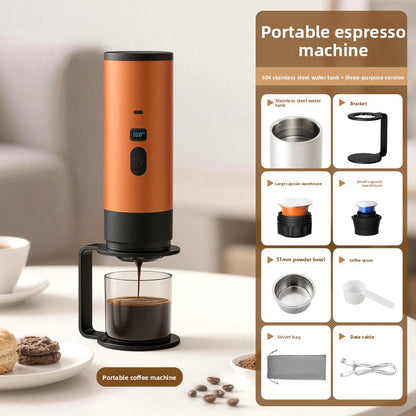 Portable coffee machine