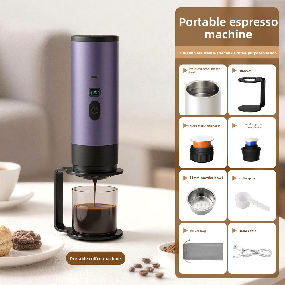 Portable coffee machine