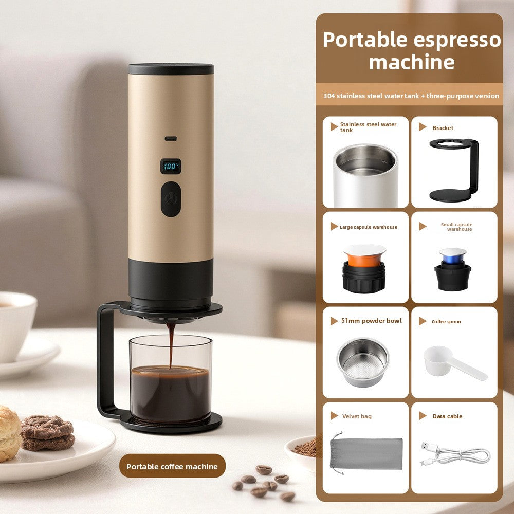 Portable coffee machine