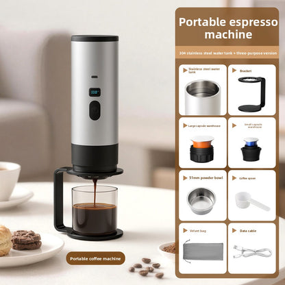 Portable coffee machine