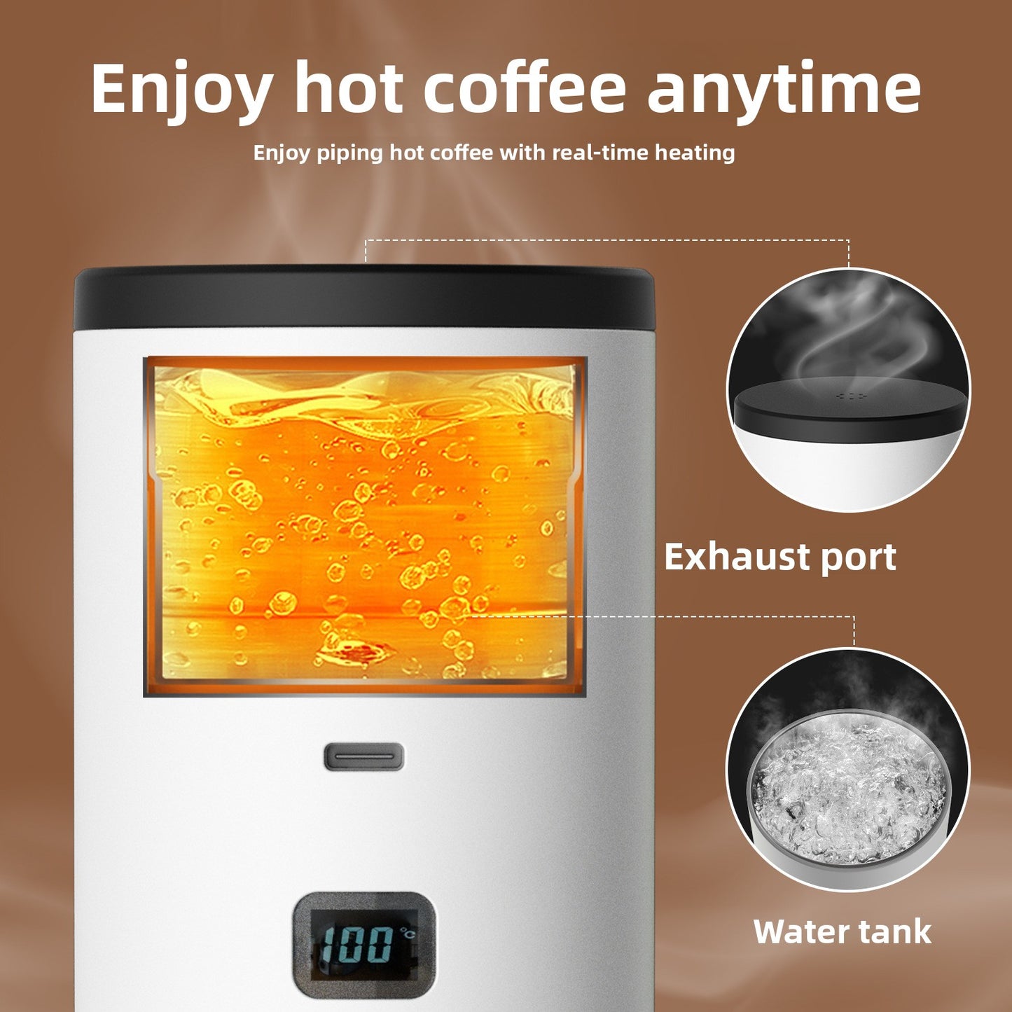Portable coffee machine