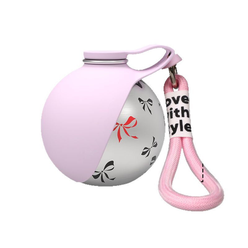 Portable Collapsible Pet Water Bottle with Hook