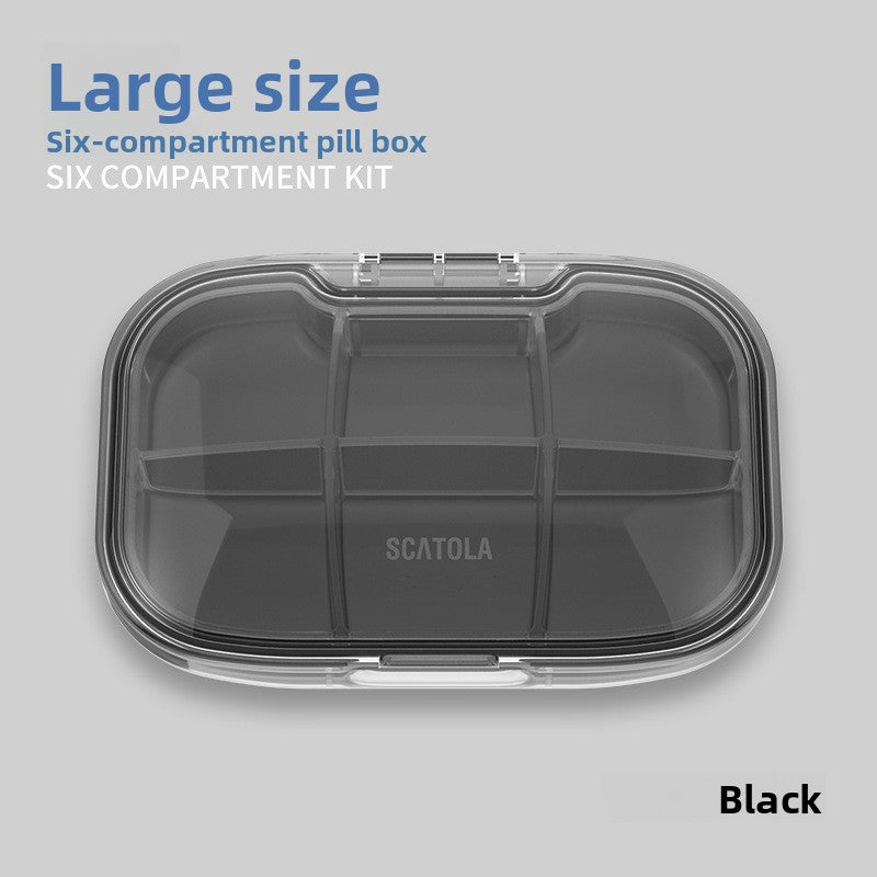 Portable Compartment Medicine Storage Box